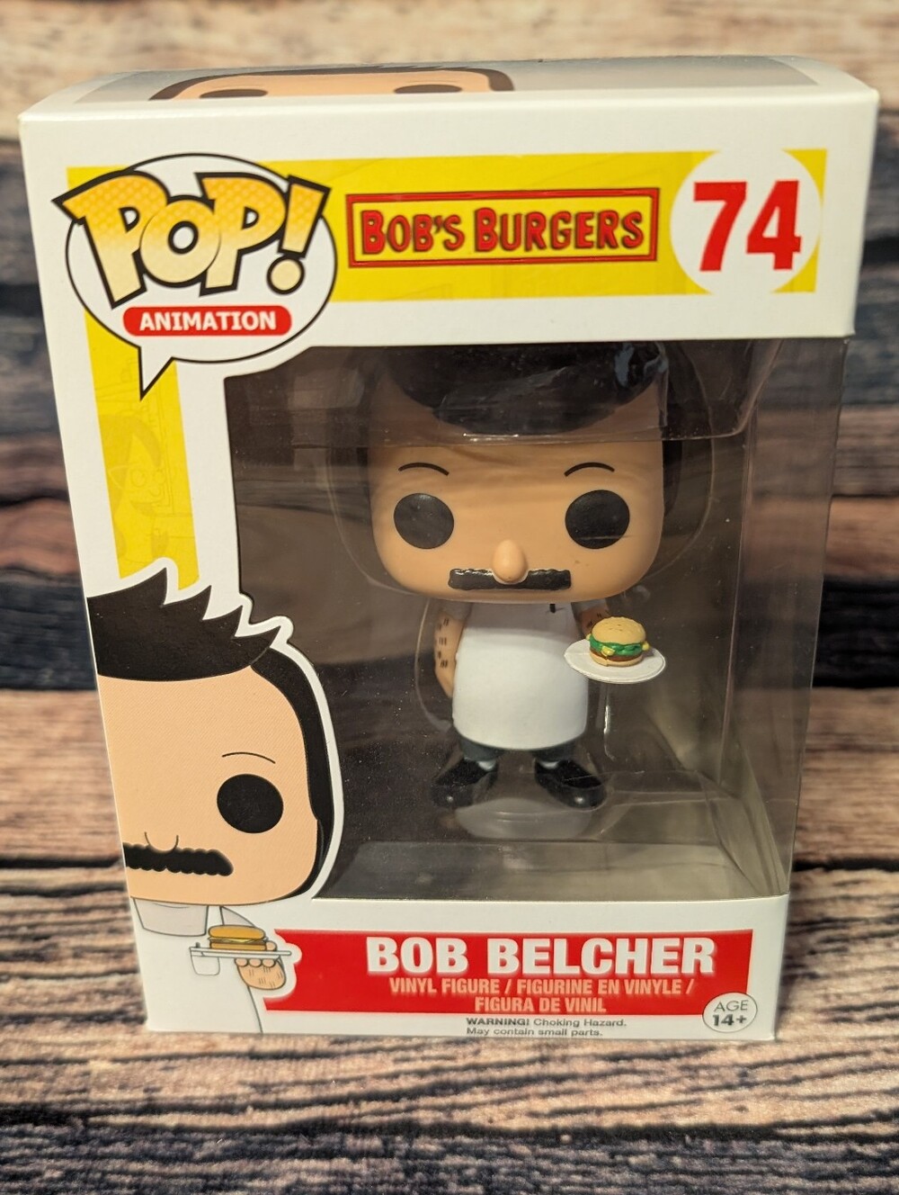 Funko Pop Bob's Burgers Bob Belcher #74